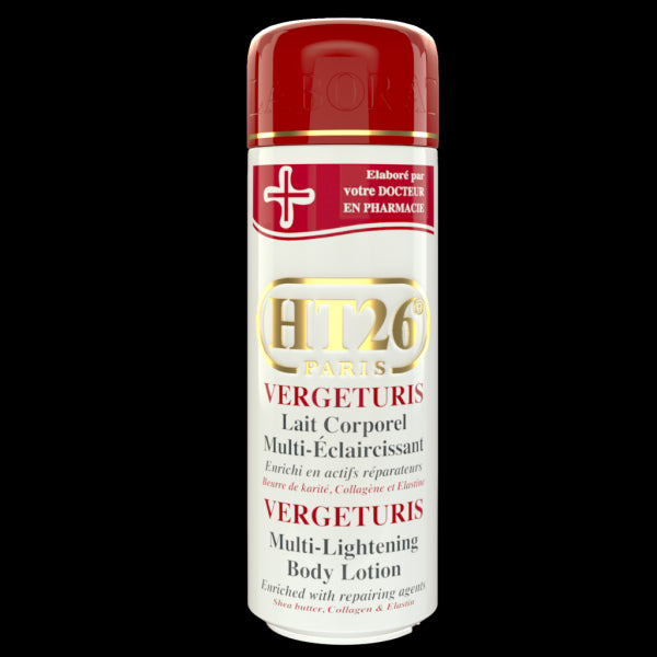 HT26 PARIS - Vergeturis Stretch Marks Removal & Scar Whitening body lotion / Efface les vergetures et unifie. - HT26.CA : Scientists Devoted to Black Beauty